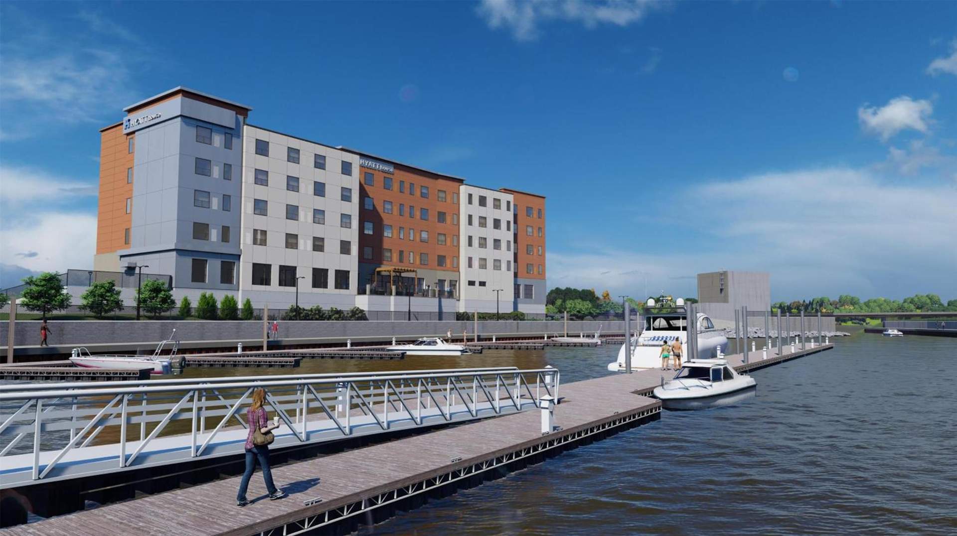 Hyatt House Schenectady / Mohawk Harbor