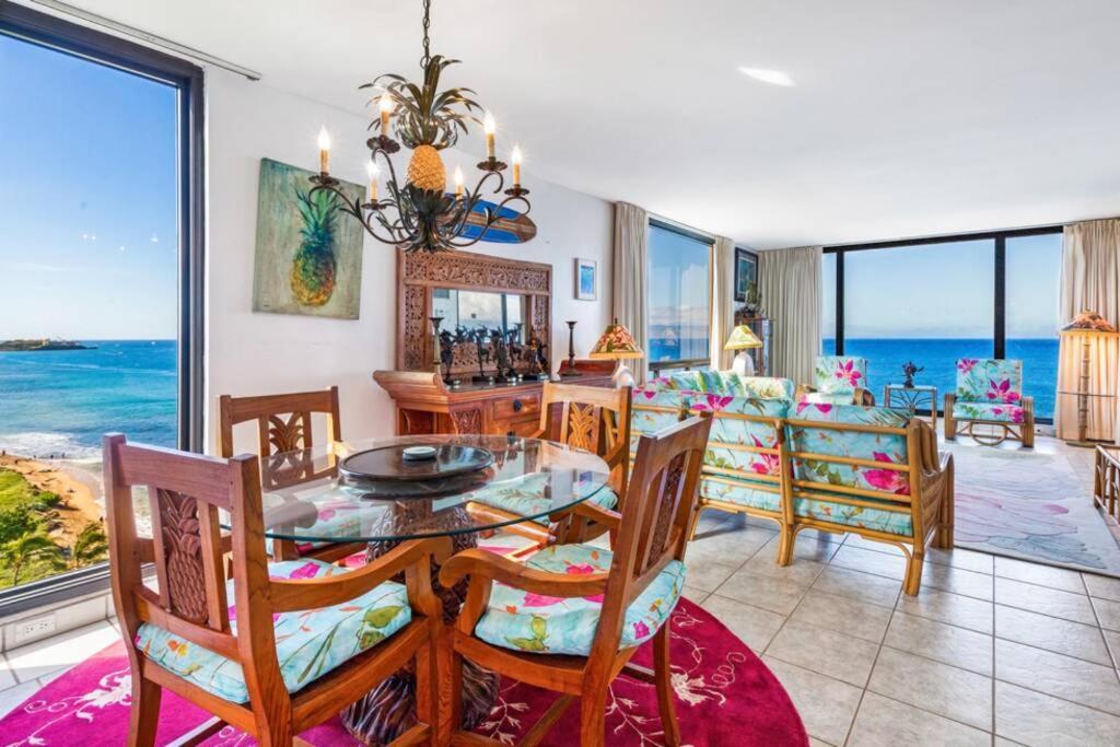 Kaanapali Beach RARE 2 Bed 2 Bath Penthouse Corner View Premiere Luxury photo 14