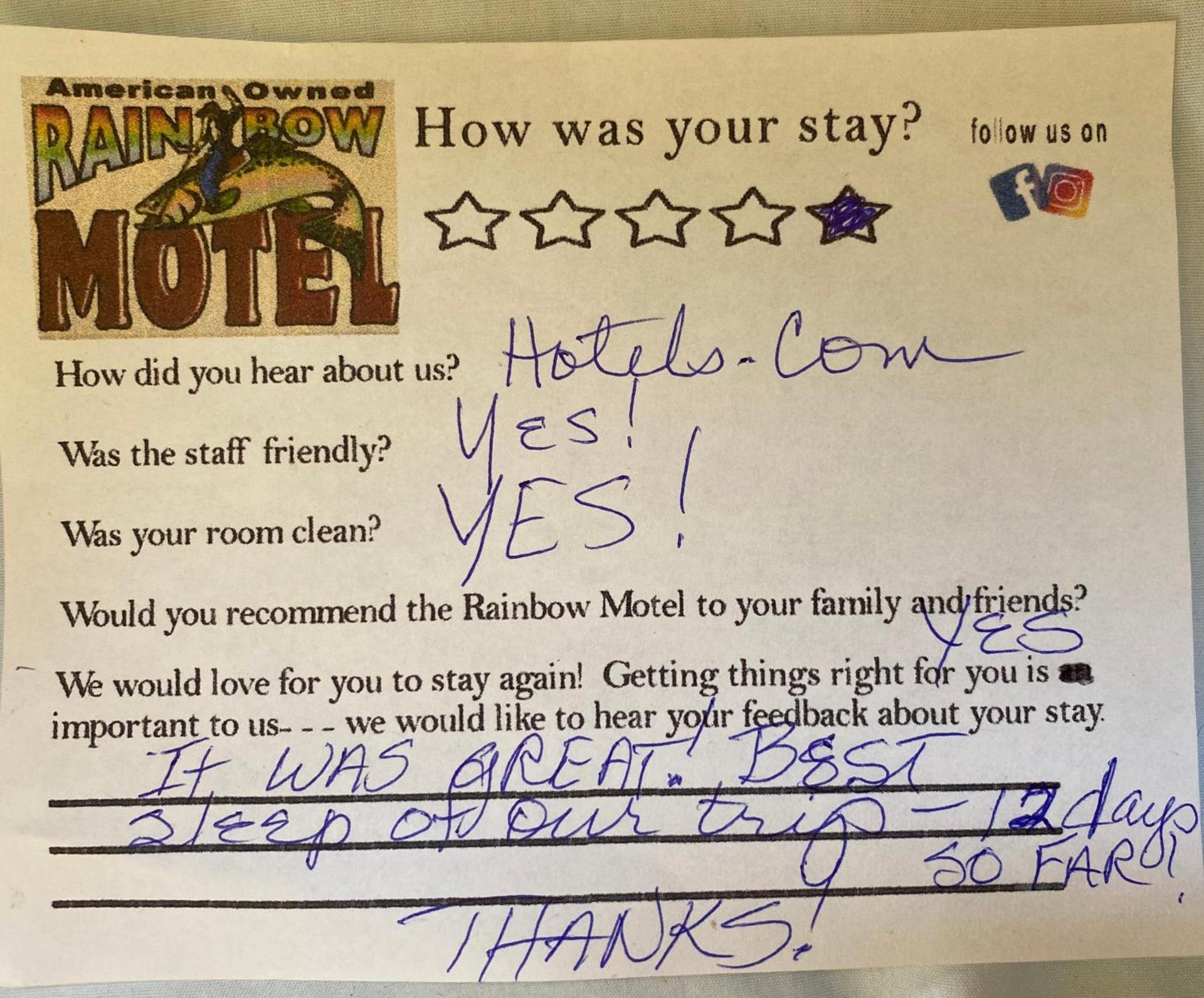 Rainbow Motel photo 7