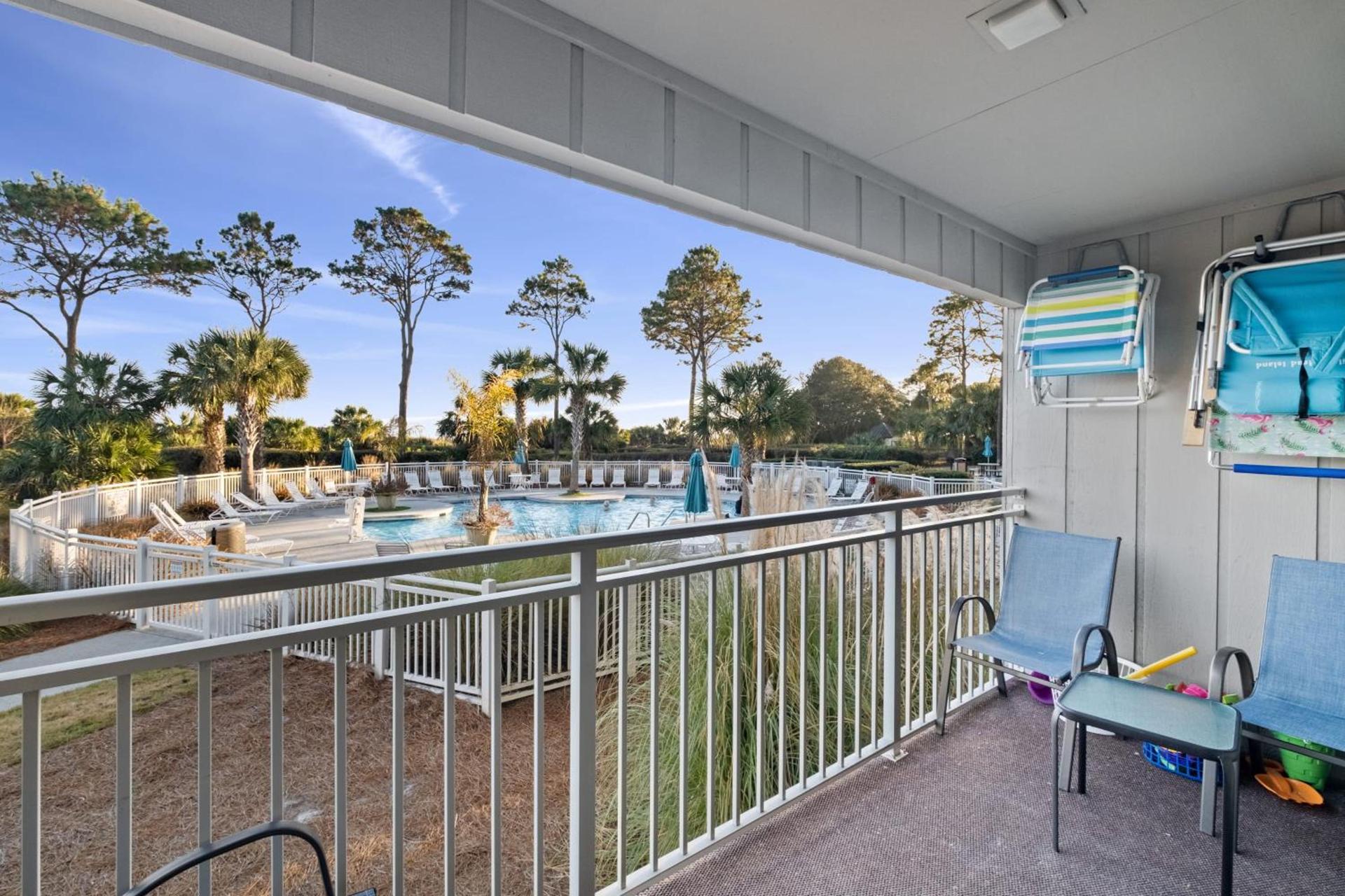 Ocean Dunes Villas #111, Beach Condo in Coligny Beach, 43 S Forest Beach Dr, Hilton Head SC, Oceanfront condo, Heated Pool, By Vacation Rental HHI photo 2