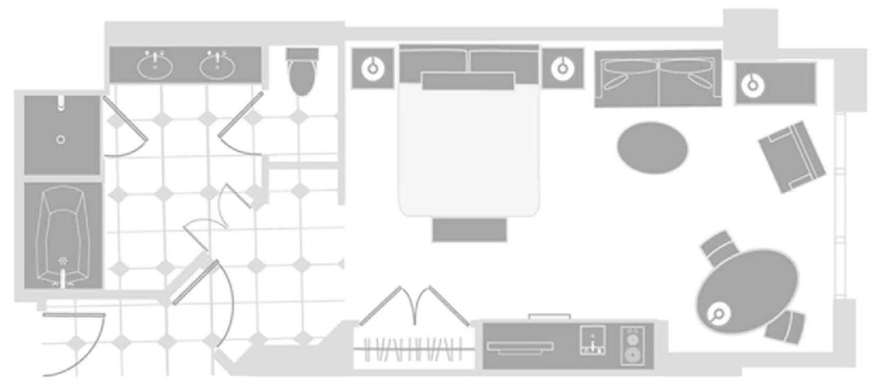 Signature MGM Suite with Strip and Sphere View photo 28