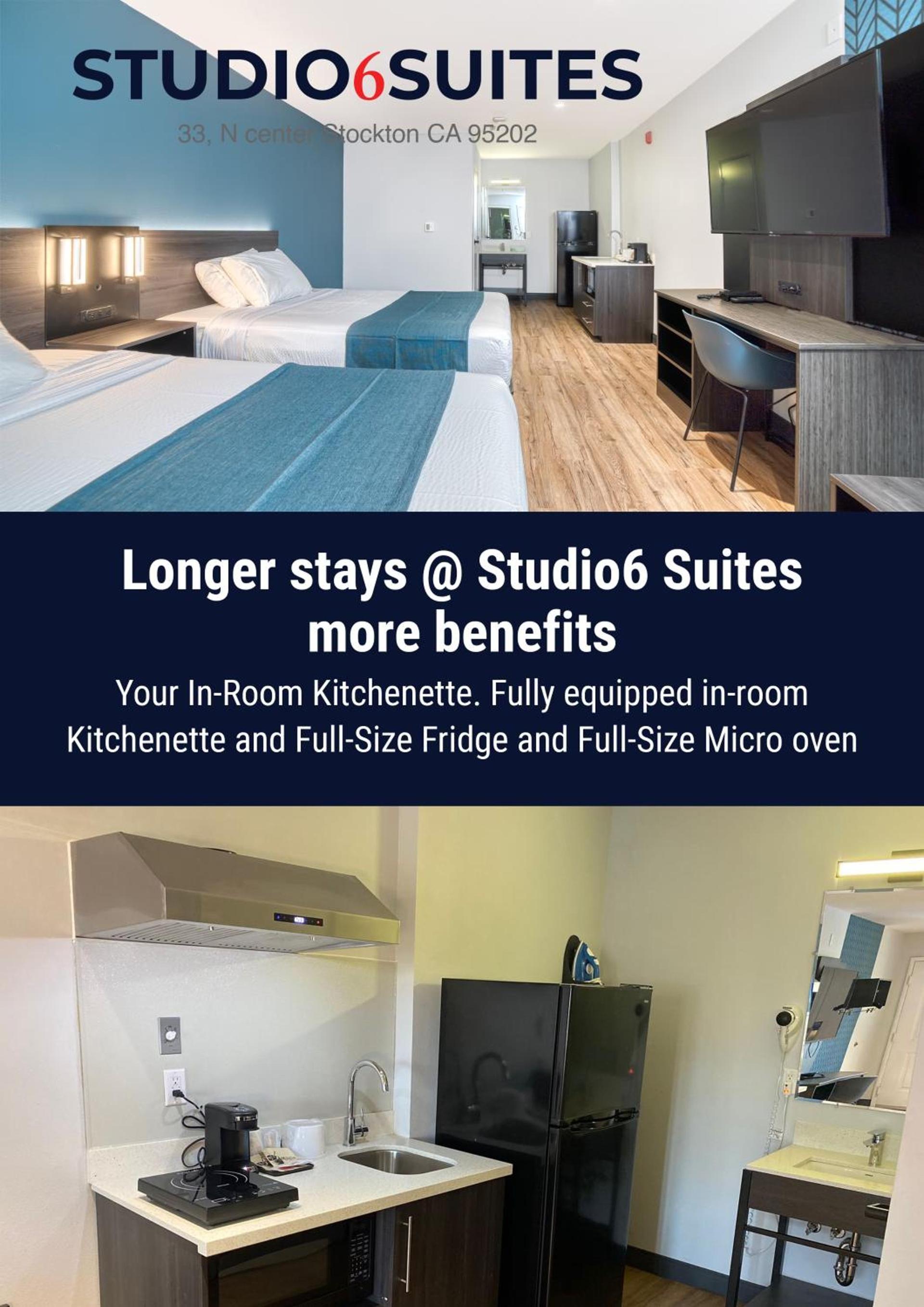 Studio 6 Suites Stockton, CA Waterfront photo 5