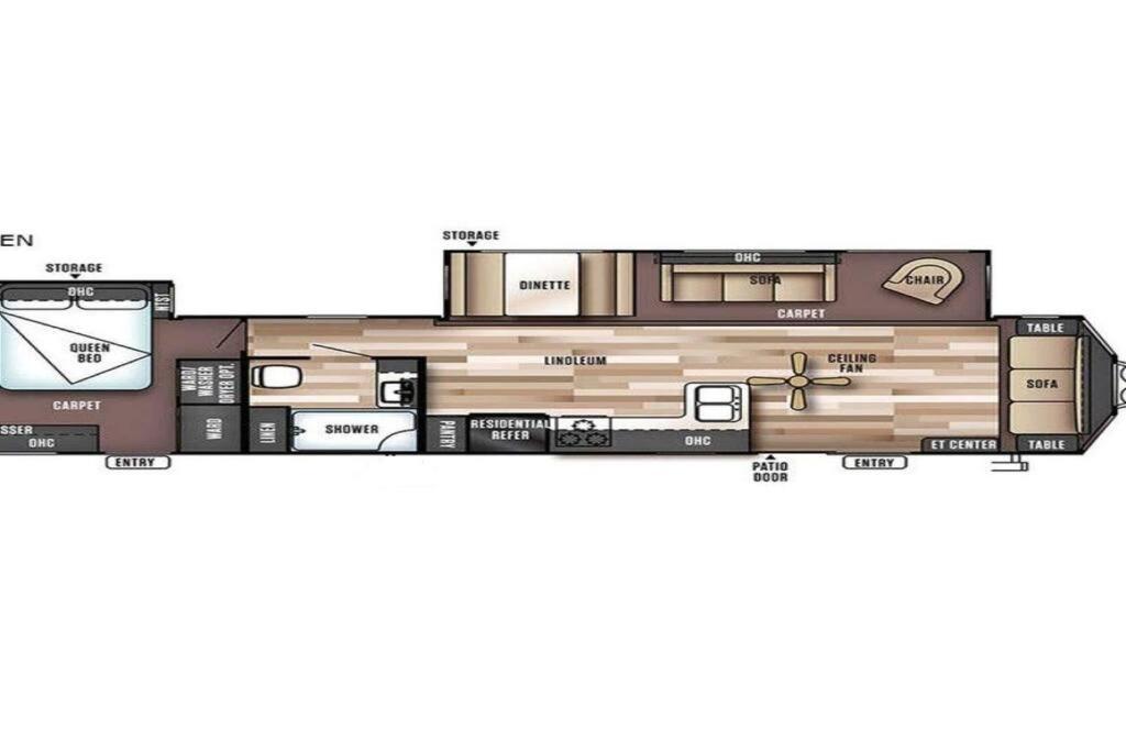 Moab RV Resort Glamping Large RV Setup OK63 photo 7