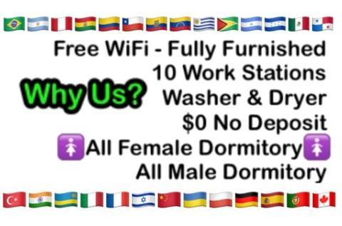 Latin Quarters -Free Dinner - All Women Rooms - All Men Rooms - Free WiFi - Coffee Parking - Lockers photo 10