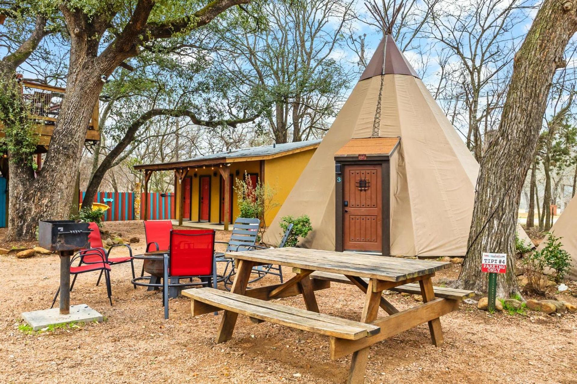 Tipis on the Guadalupe photo 1