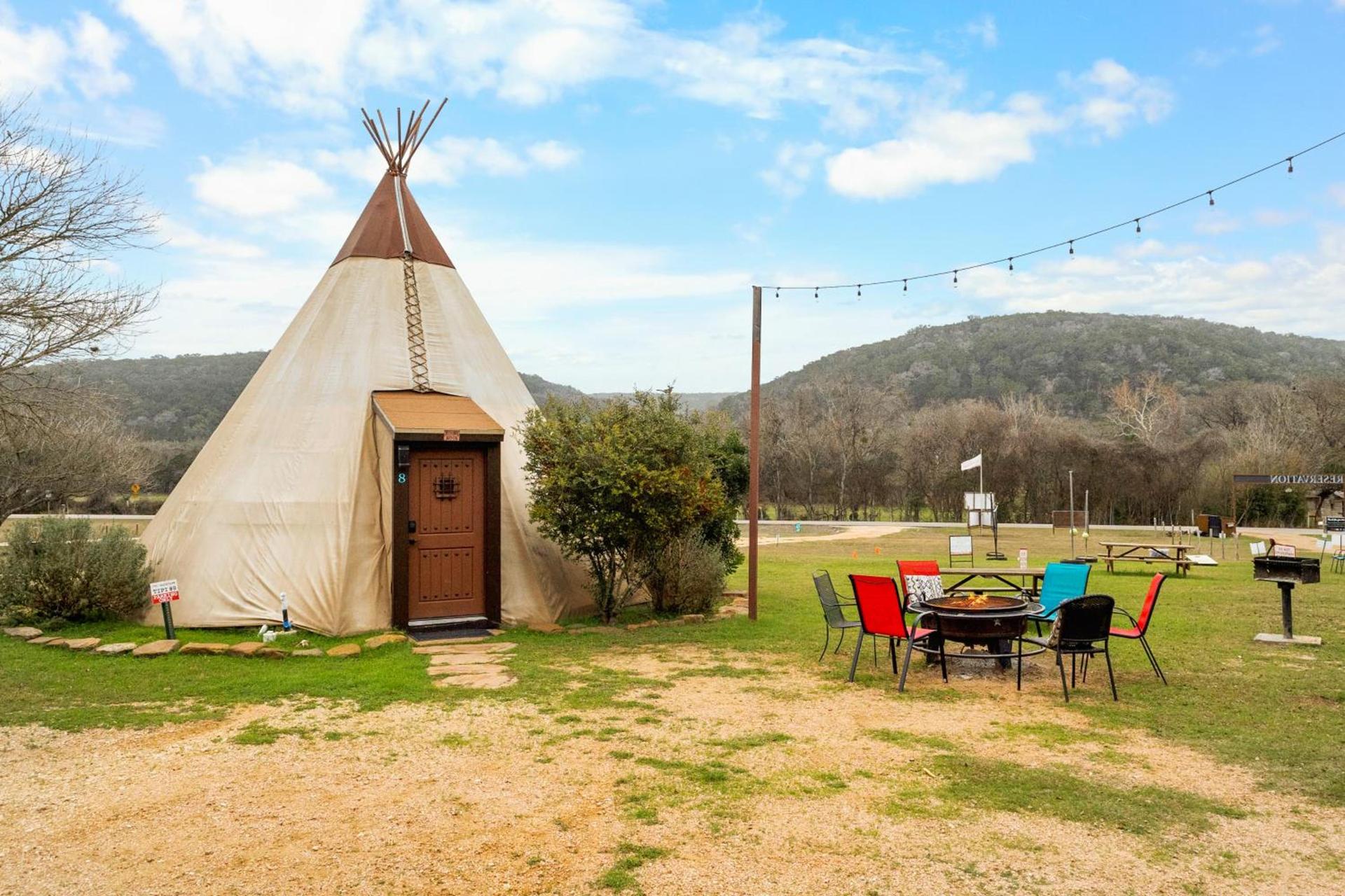 Tipis on the Guadalupe photo 55