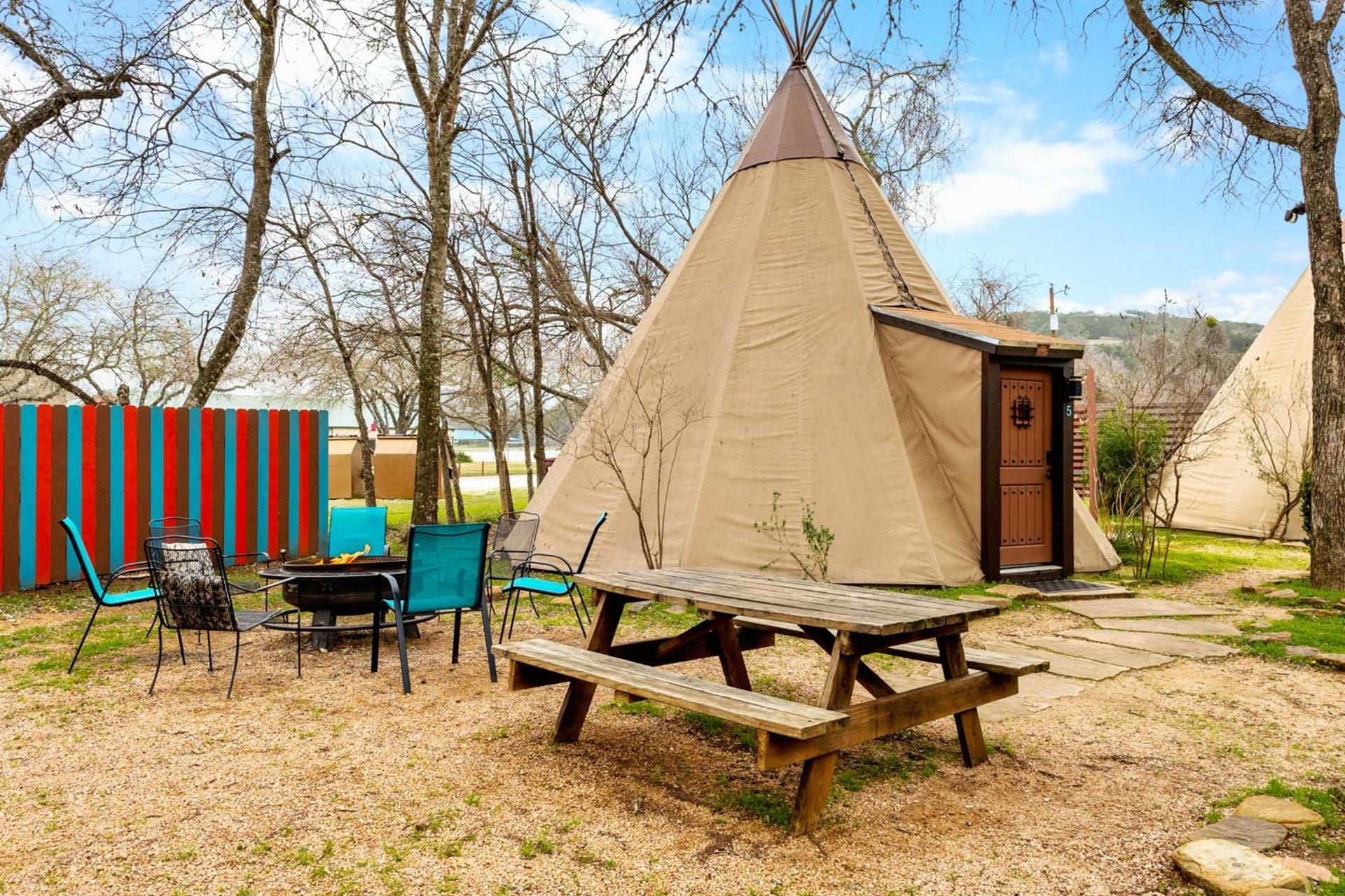 Tipis on the Guadalupe photo 29