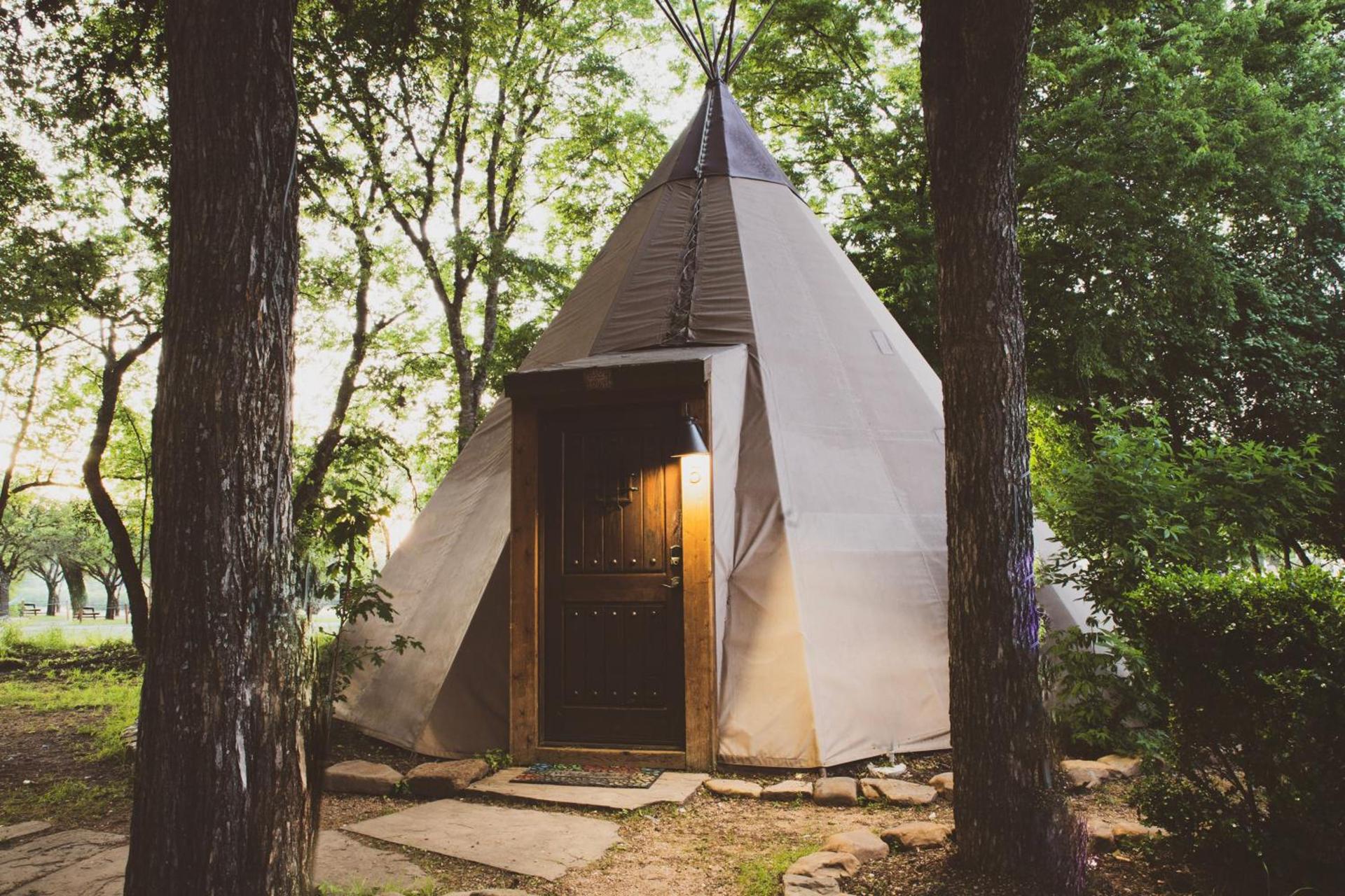 Tipis on the Guadalupe photo 49