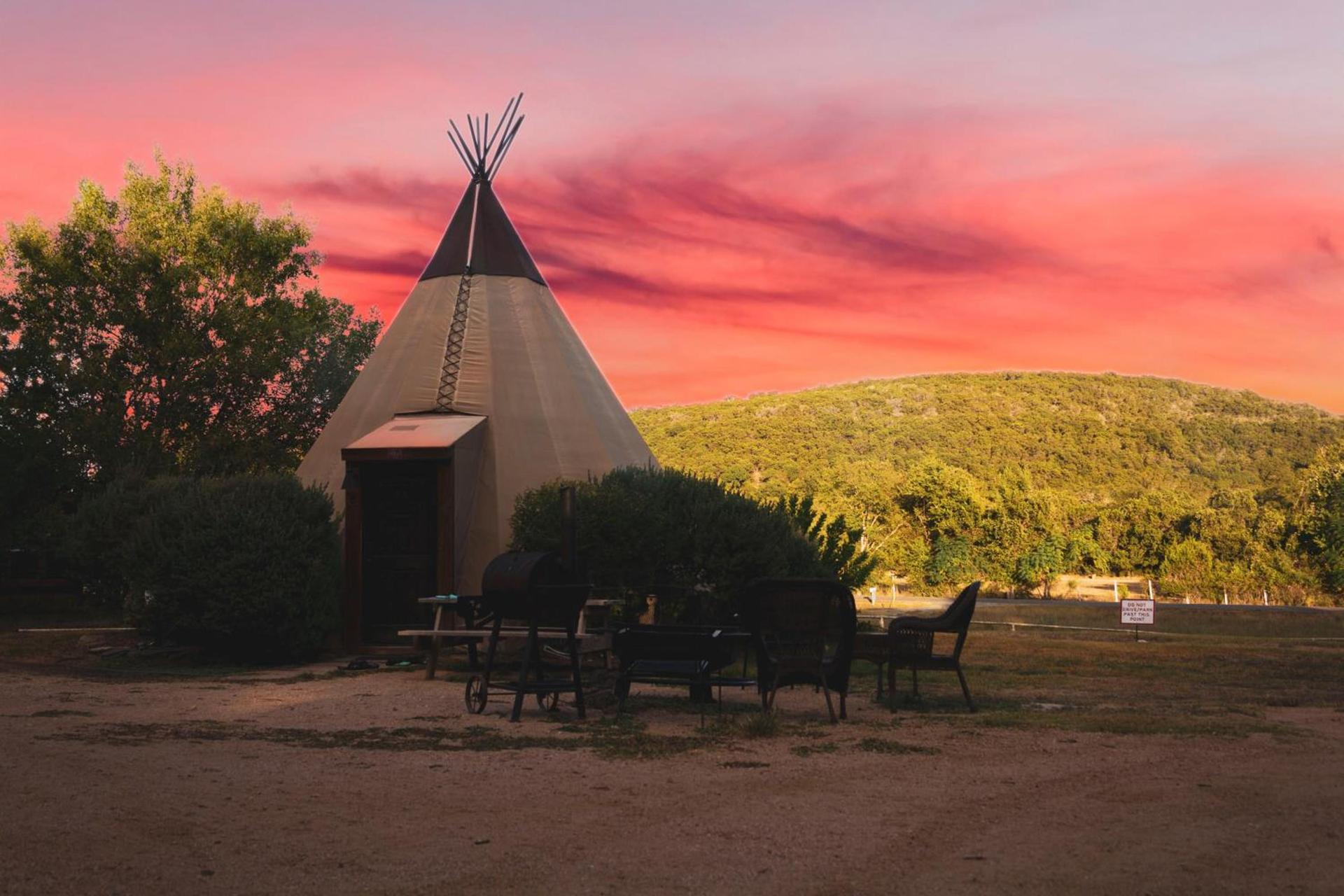 Tipis on the Guadalupe photo 36