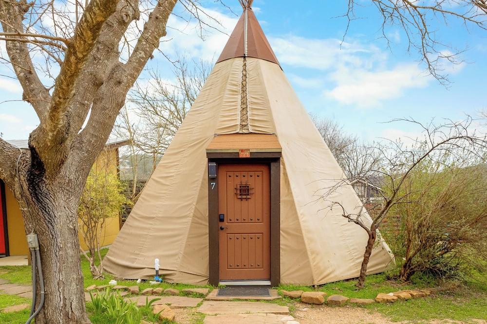 Tipis on the Guadalupe photo 25