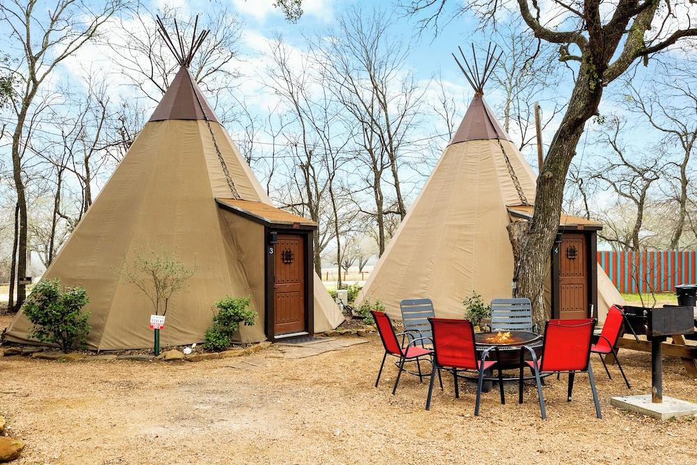 Tipis on the Guadalupe photo 1