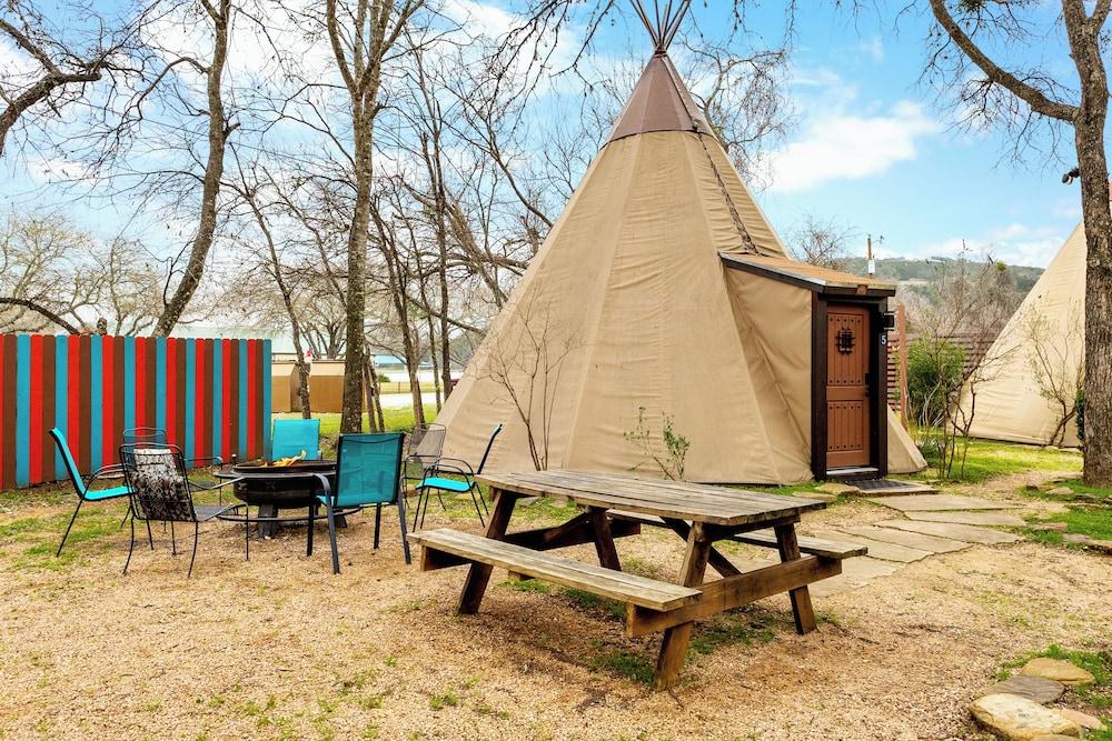 Tipis on the Guadalupe photo 38