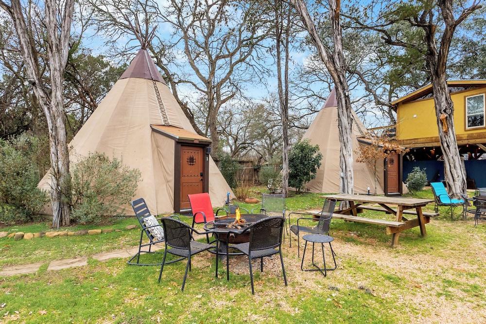 Tipis on the Guadalupe photo 62