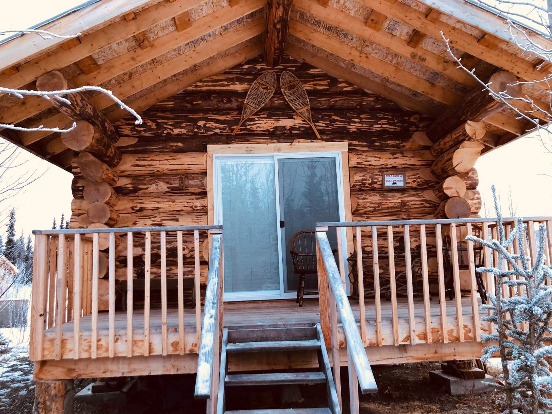Wrangell Mountain Lodge- Private Bathroom with shower